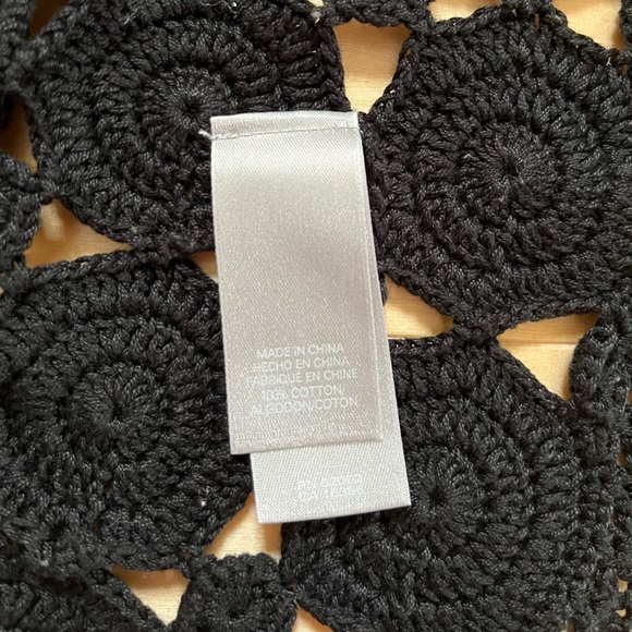 Bundle - The Gap 100% Cotton Shirt + Liz Claiborne 100% Cotton Crocheted… - Picture 5 of 14
